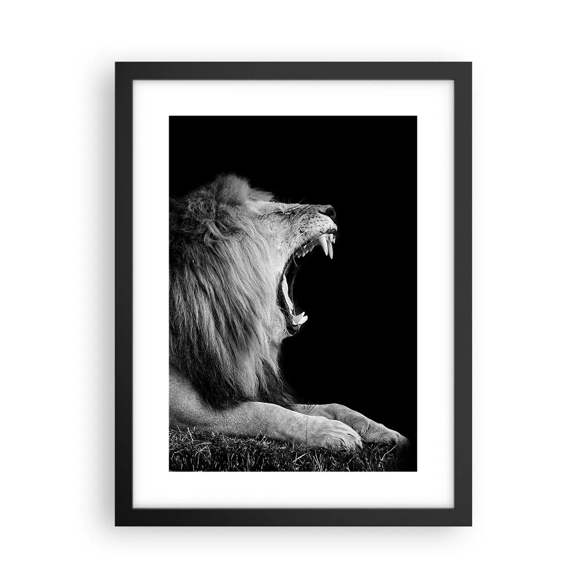 Poster in een zwarte lijst - Zonder enige twijfel - 30x40 cm