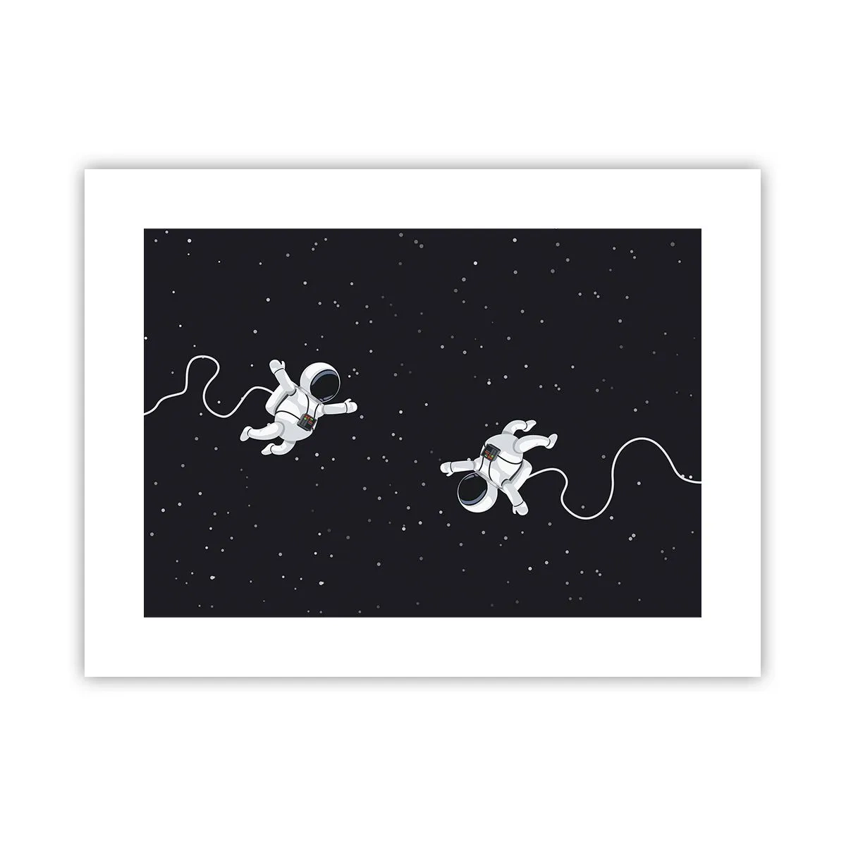 Poster - Kosmische dans - 40x30 cm