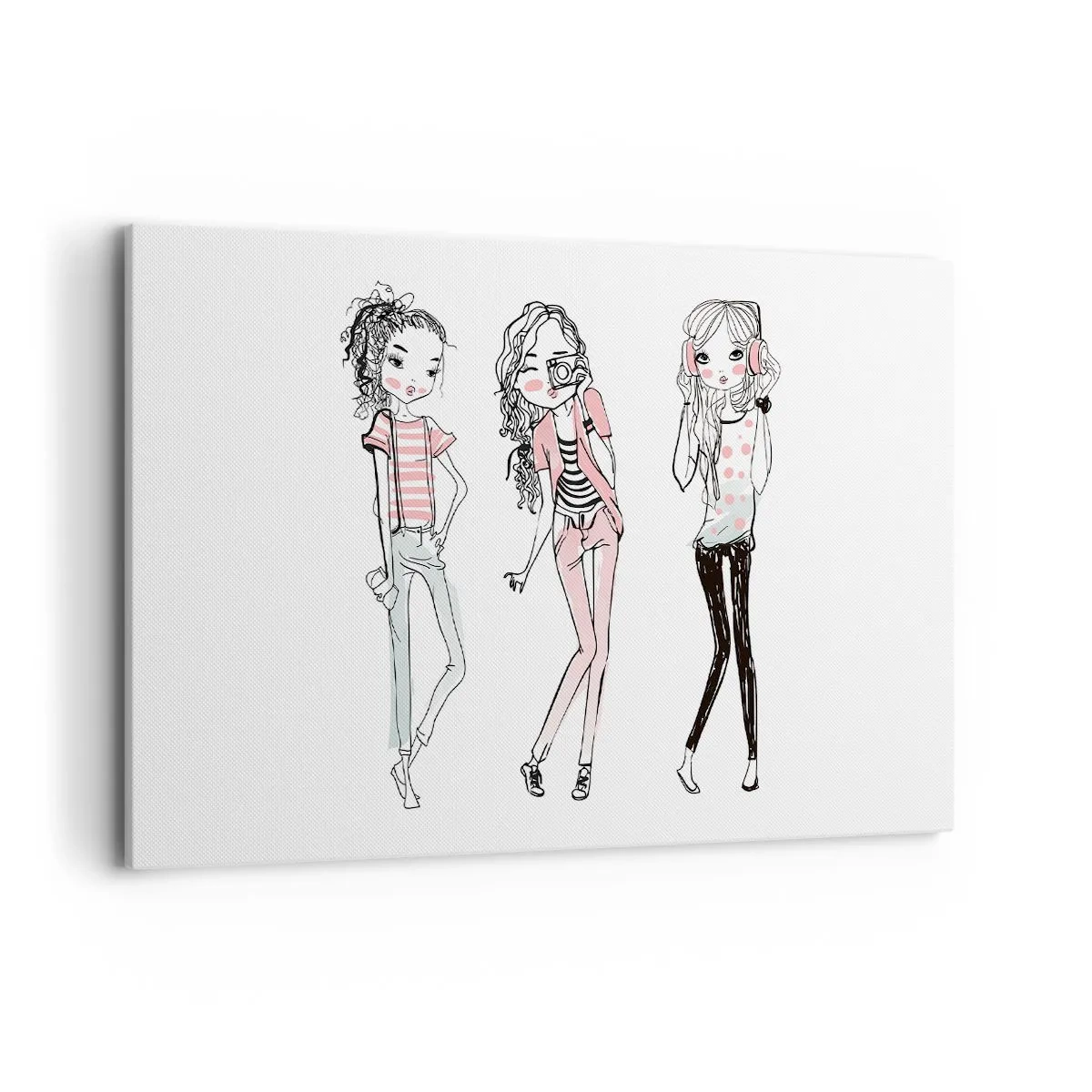 Schilderen op canvas - Het zal zijn, het zal leuk zijn - 120x80 cm