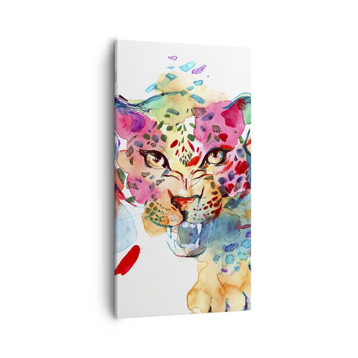 Schilderen op canvas - Schoonheid en het beest - 55x100 cm