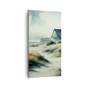 Schilderen op canvas - Weg van de drukte - 65x120 cm