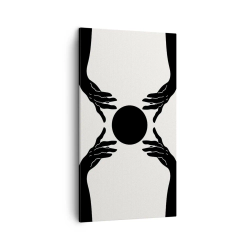 Schilderen op canvas - Geheim teken - 45x80 cm