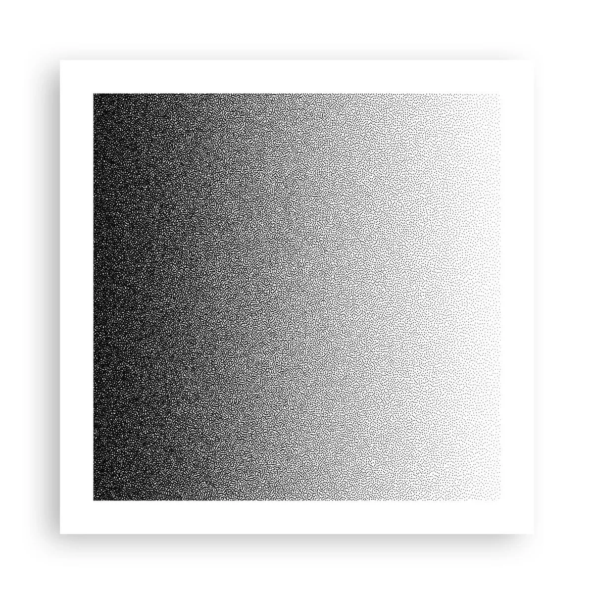 Poster - Naar het licht - 50x50 cm