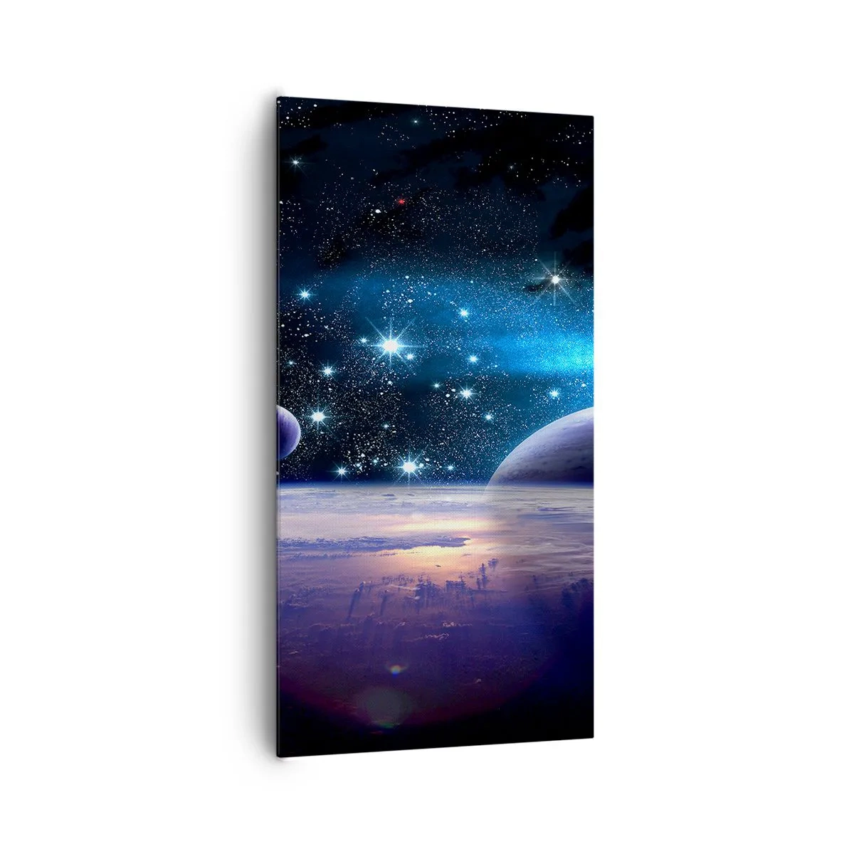 Schilderen op canvas - Nog steeds alleen? - 65x120 cm