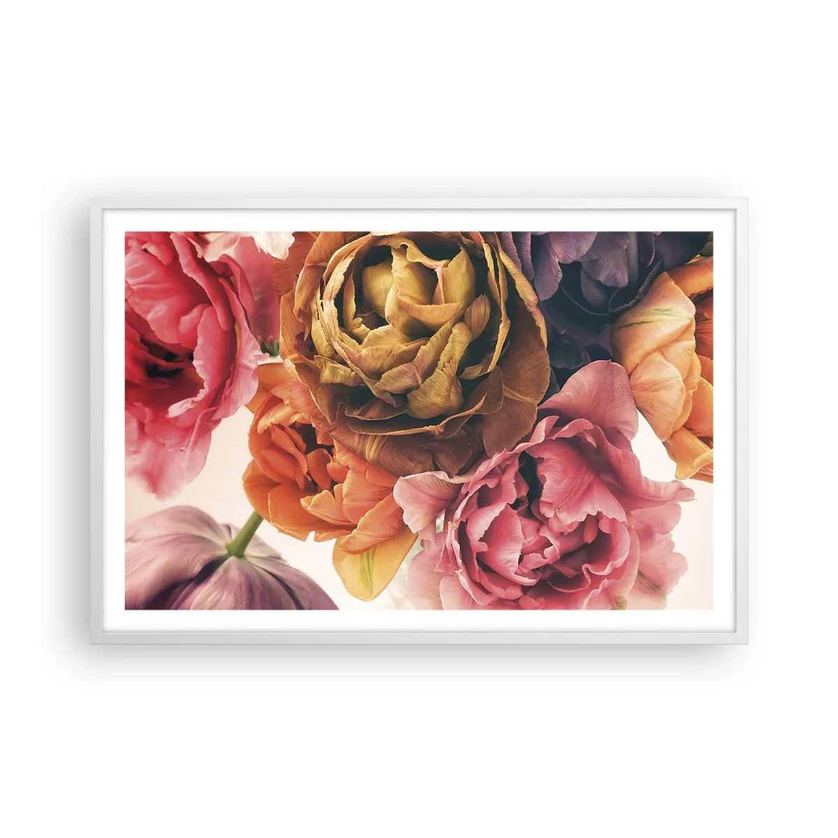 Poster in een witte lijst - Een viering van het leven - 91x61 cm