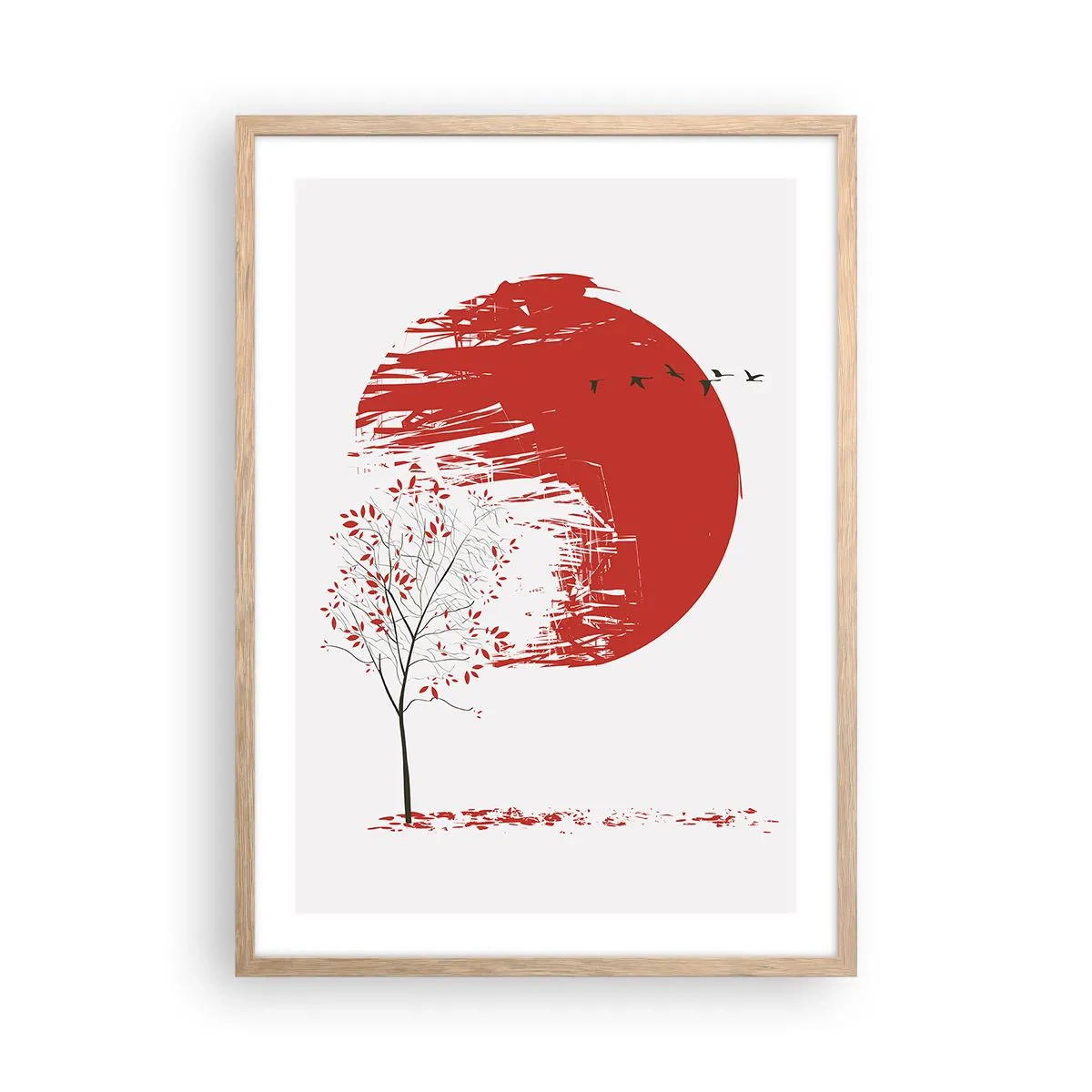 Een poster in een licht eiken lijst - Kent u dit land? - 50x70 cm