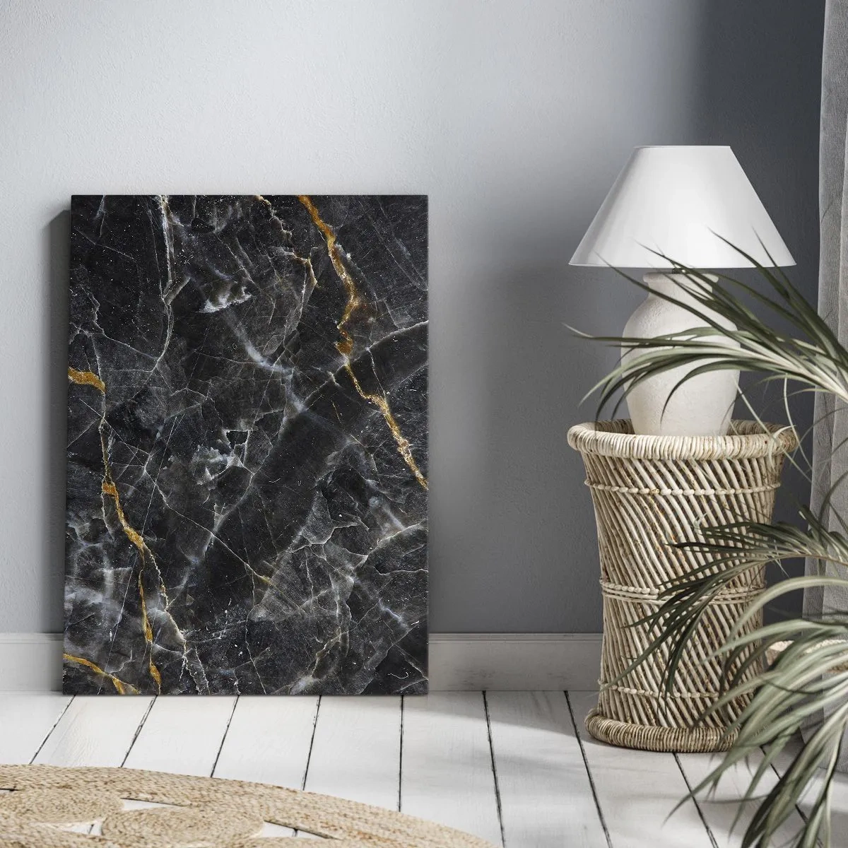 Schilderen op canvas - Het innerlijke leven van de steen - 50x70 cm