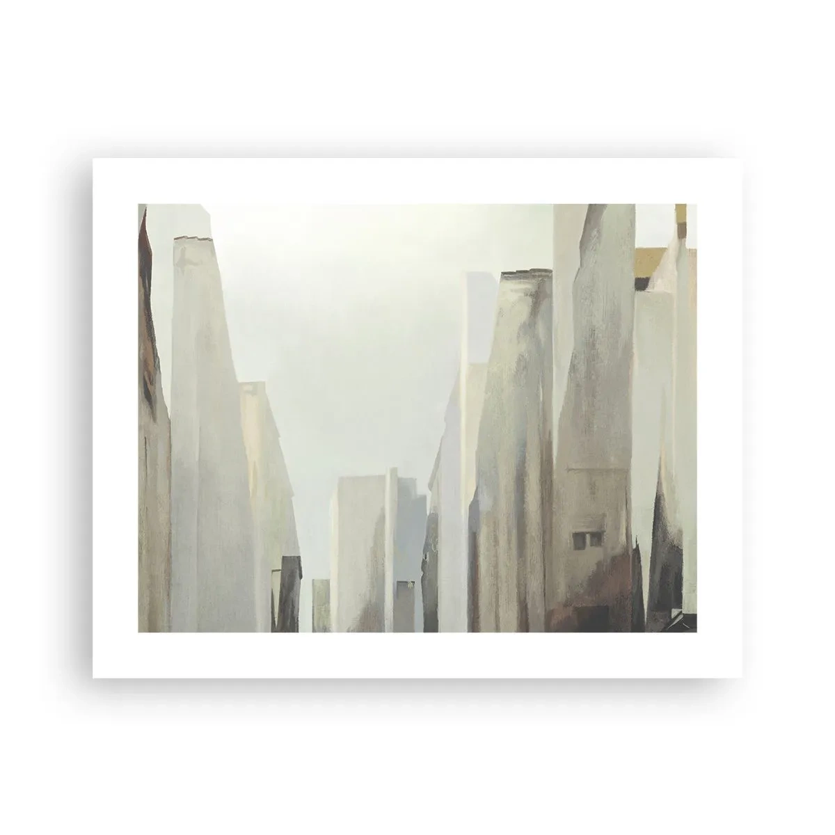 Poster - Droom over de stad - 50x40 cm