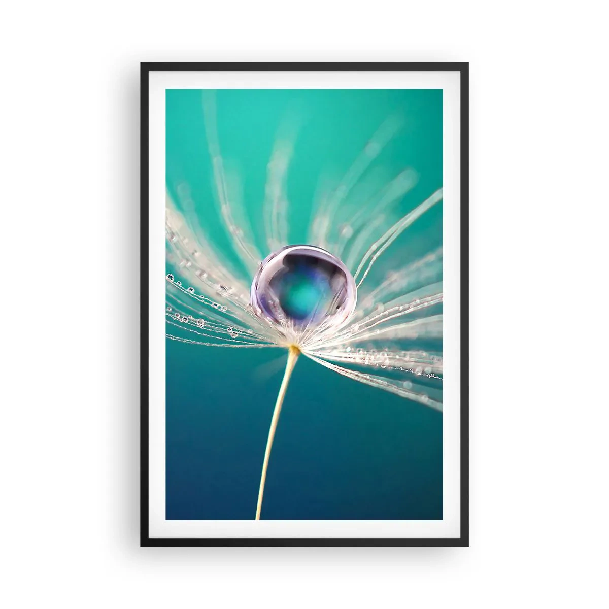 Poster in een zwarte lijst - Mystiek moment - 61x91 cm
