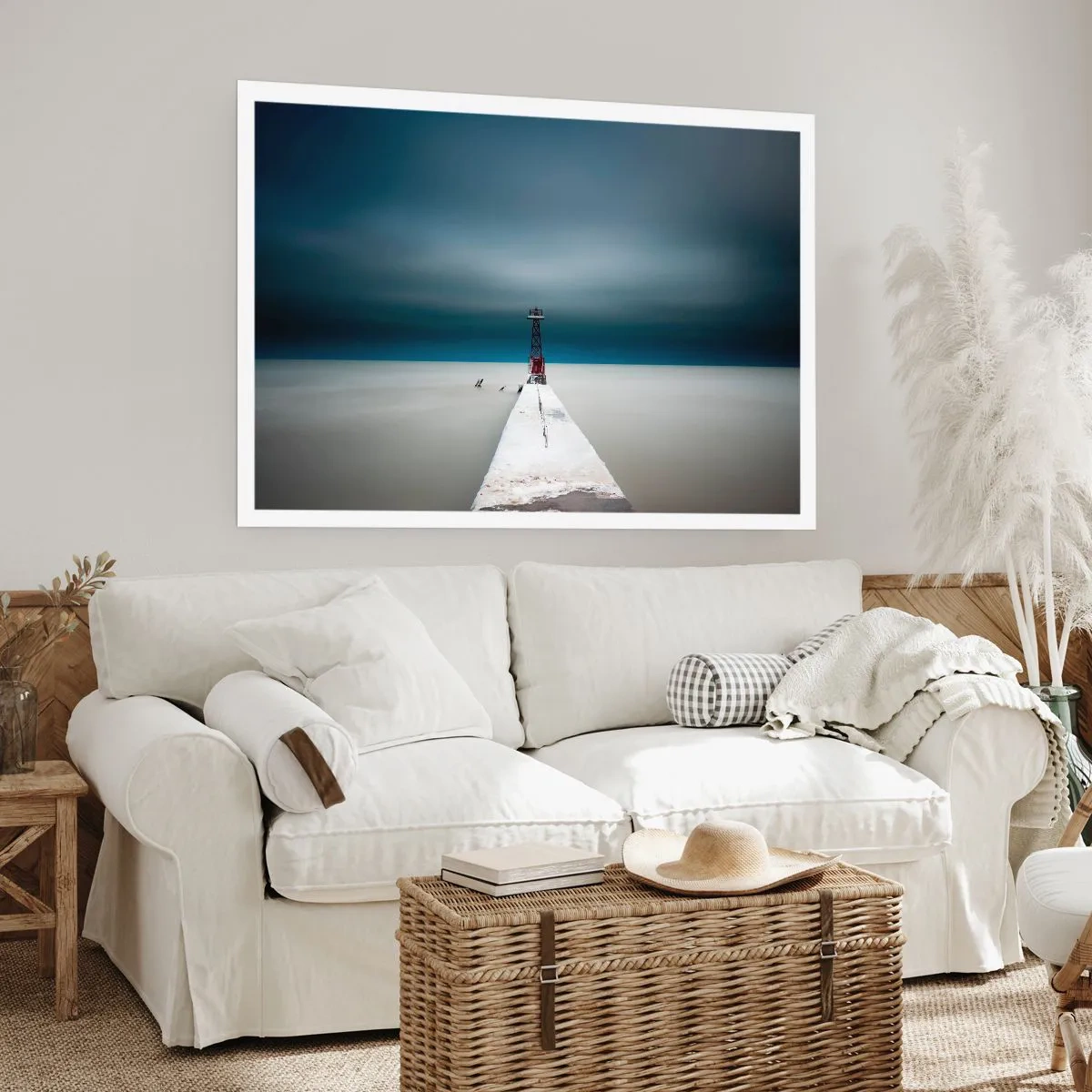 Poster - Om de uitgestrektheid te ontmoeten - 100x70 cm