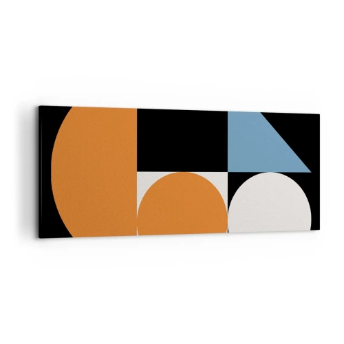 Schilderen op canvas - Dacht lay-out - 120x50 cm