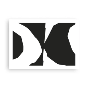 Poster - Positief – negatief - 70x50 cm