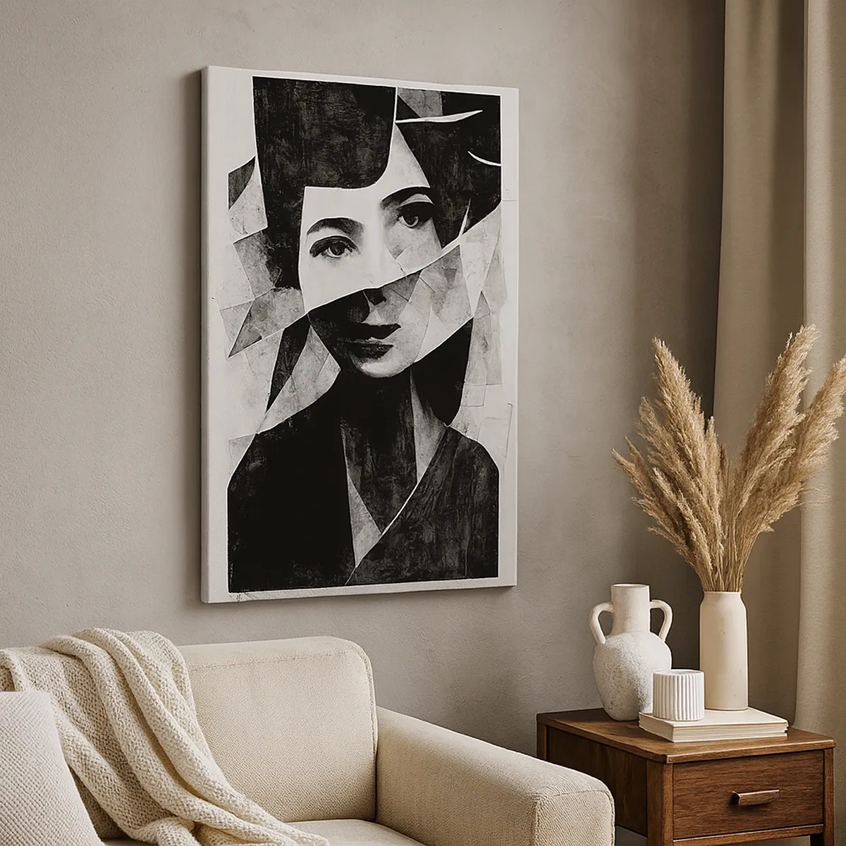 Schilderen op canvas - Echt wat je bent... - 50x70 cm