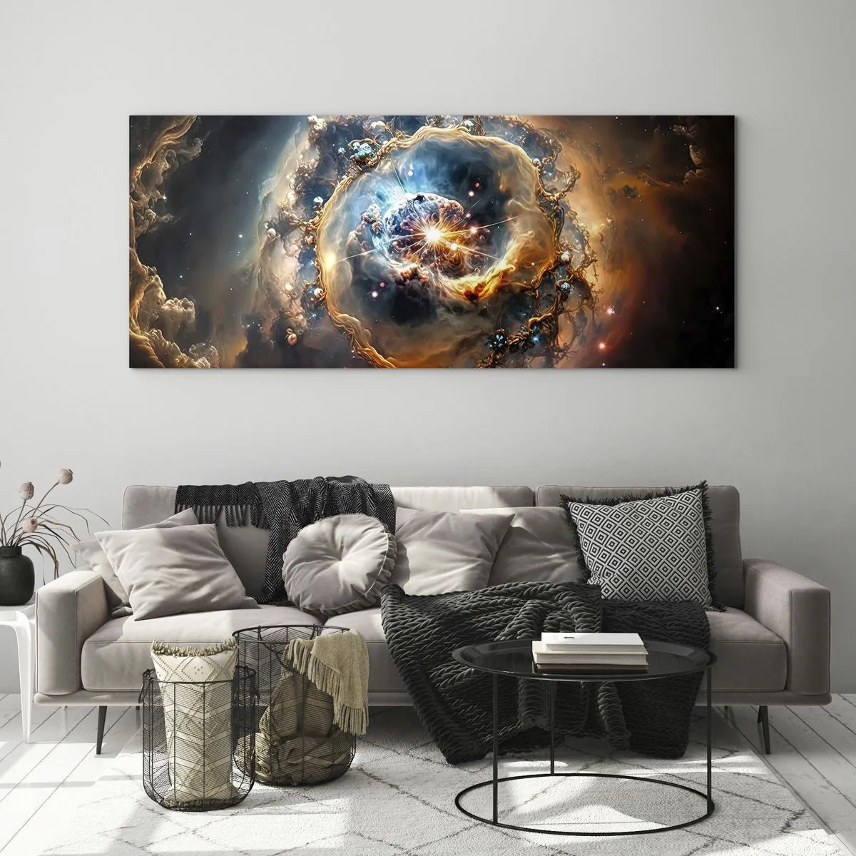 Schilderen op glas - Begin - 140x50 cm