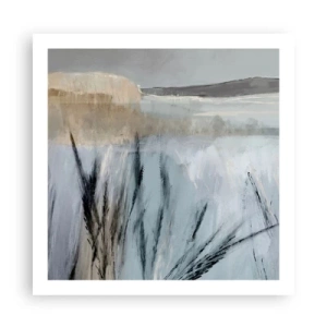 Poster - Wintervelden - 60x60 cm