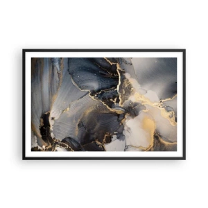 Poster in een zwarte lijst - Stenen leven - 91x61 cm