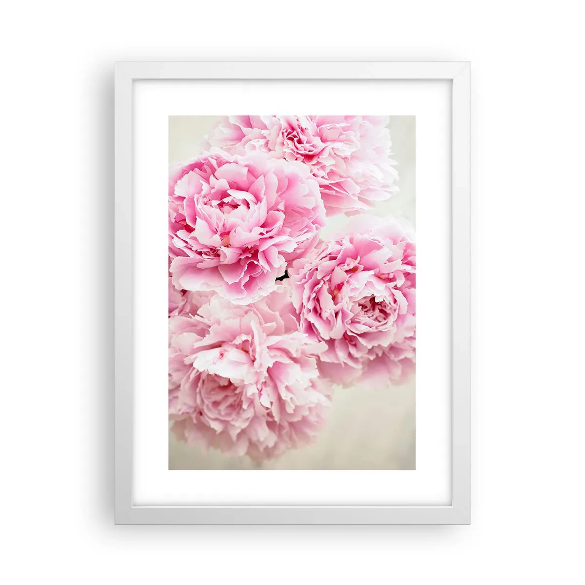Poster in een witte lijst - In roze glamour - 30x40 cm