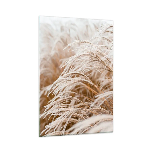 Schilderen op glas - Buig je neer voor de herfstzon - 80x120 cm