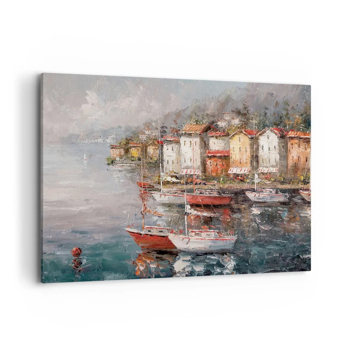 Schilderen op canvas - Romantisch toevluchtsoord - 100x70 cm