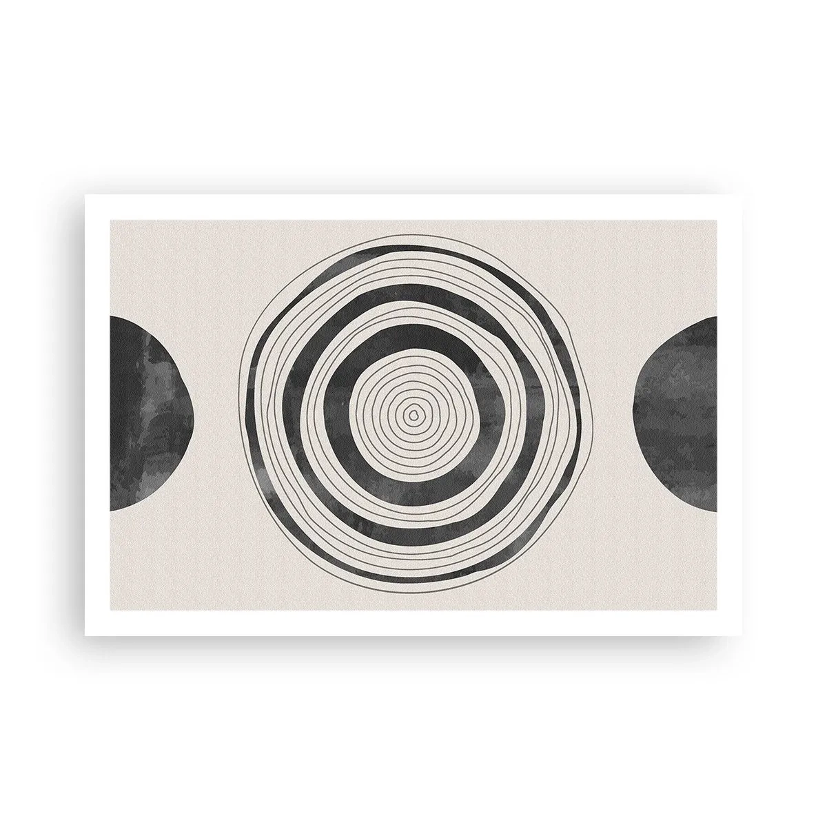 Poster - Wat belangrijk is, is wat er tussenin zit - 91x61 cm