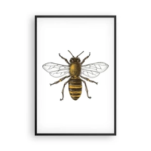 Poster in een zwarte lijst - Mooi en goed - 61x91 cm