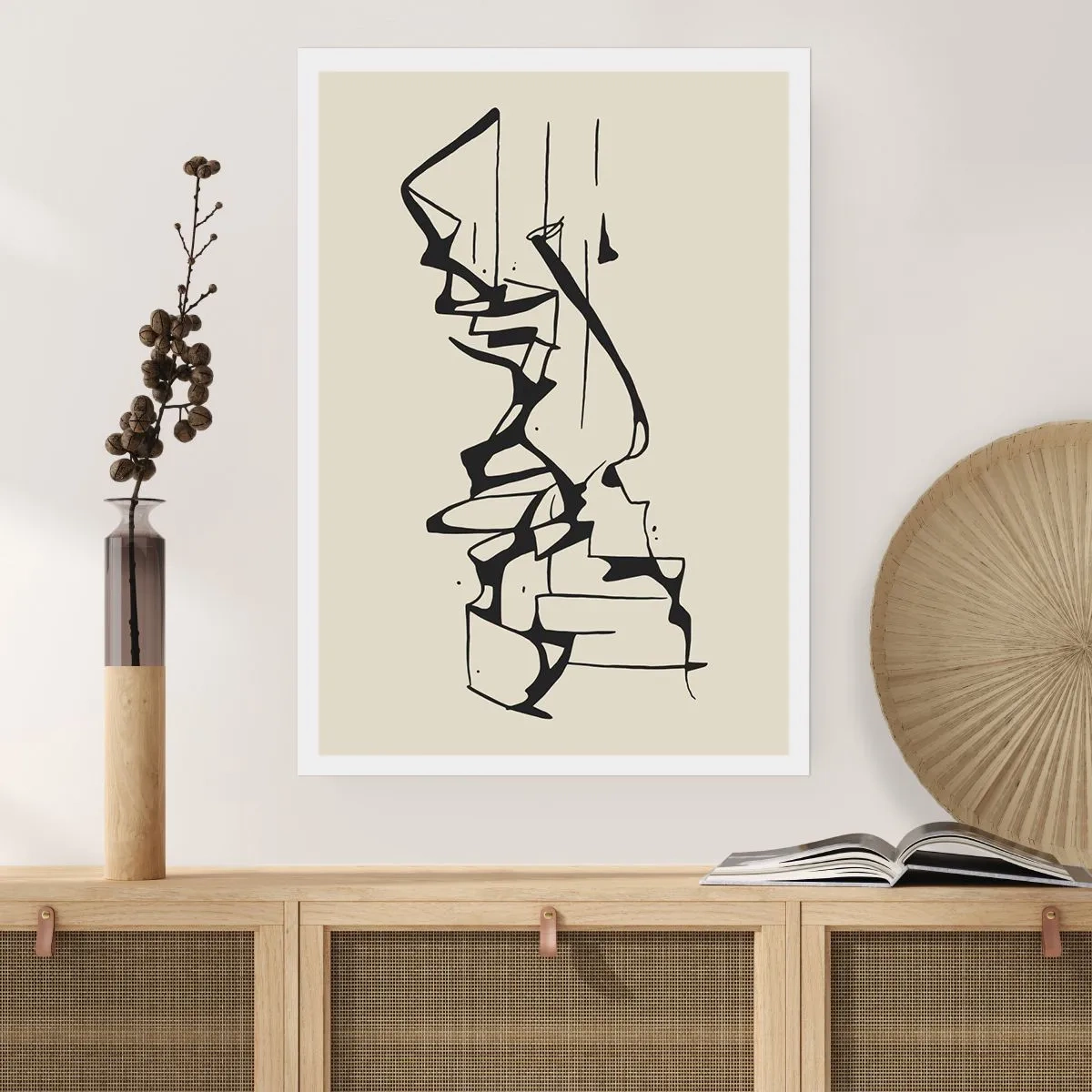 Poster - Misschien een landschap - 50x70 cm