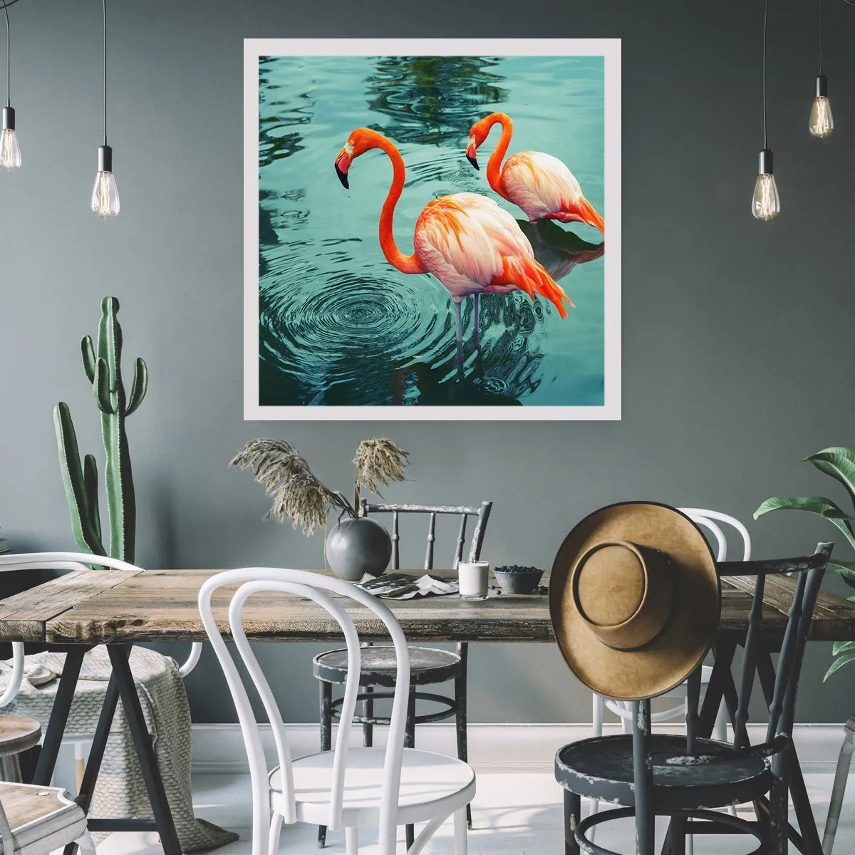 Poster - We zijn nu in de mode - 60x60 cm