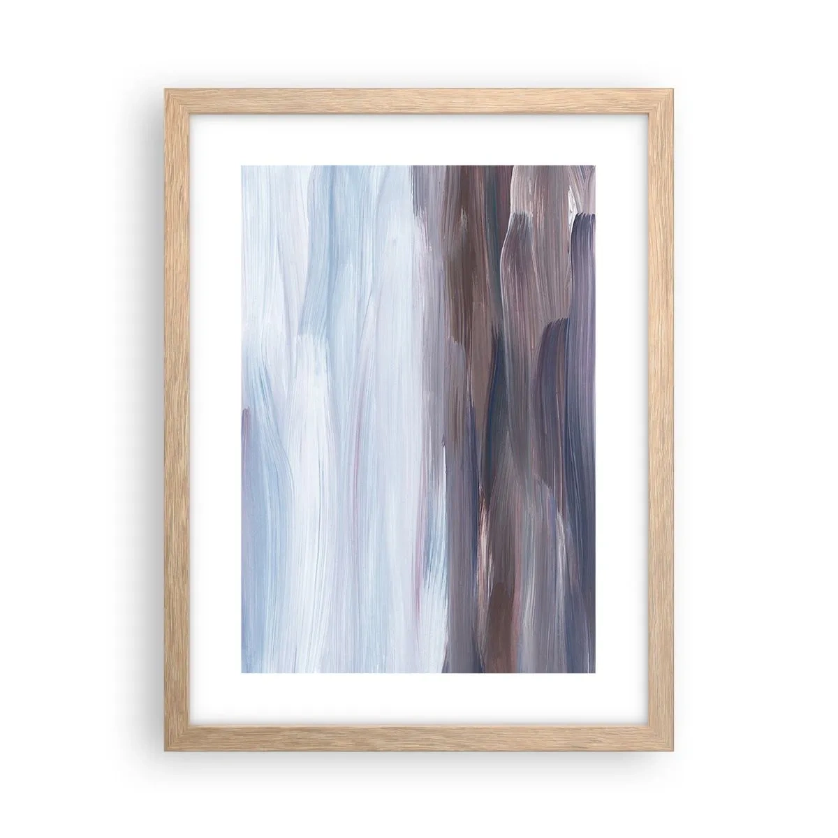 Een poster in een licht eiken lijst - Elementen: water - 30x40 cm