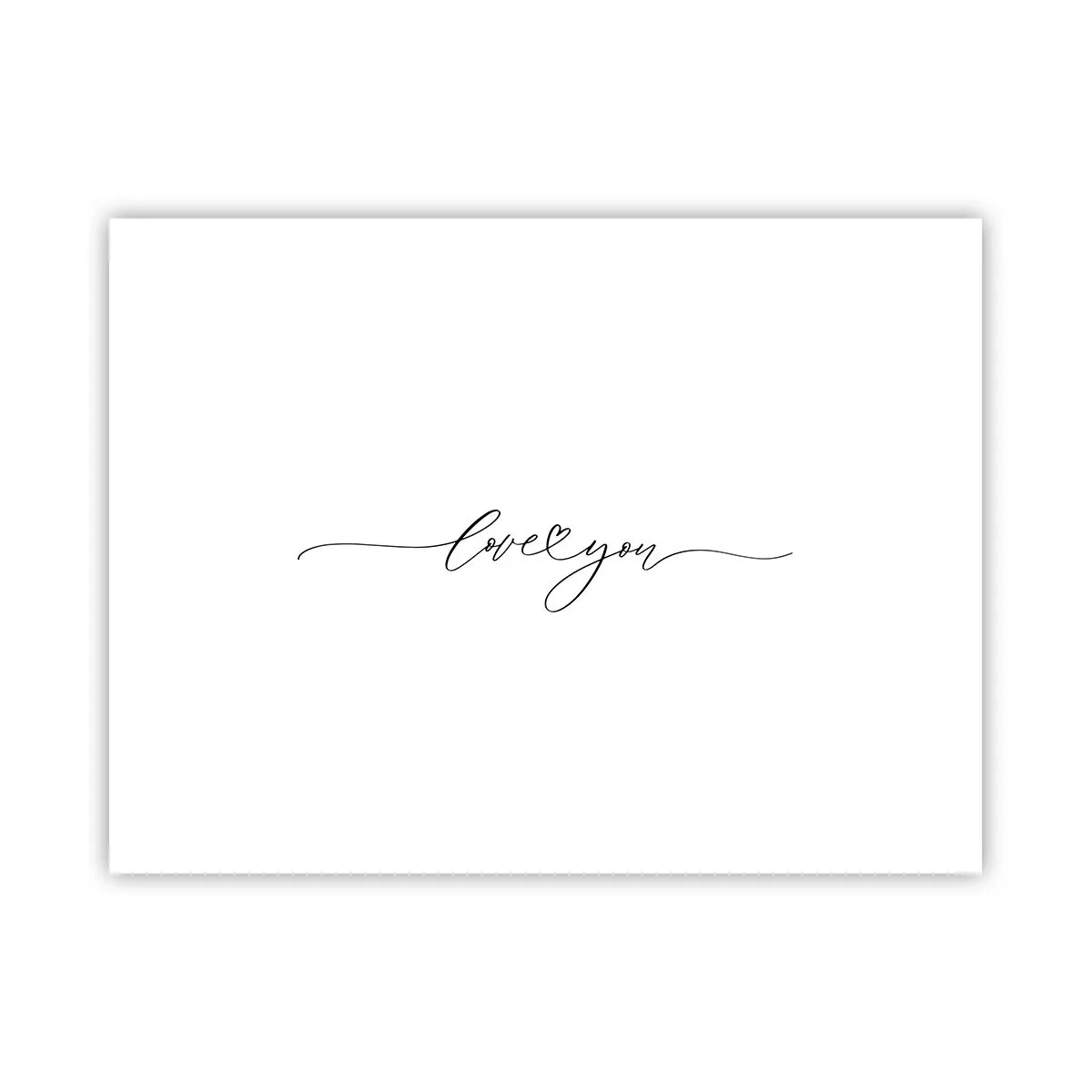 Poster - Zwart op wit - 40x30 cm