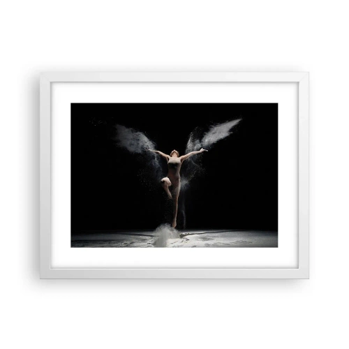 Poster in een witte lijst - Elfen bestaan - 40x30 cm