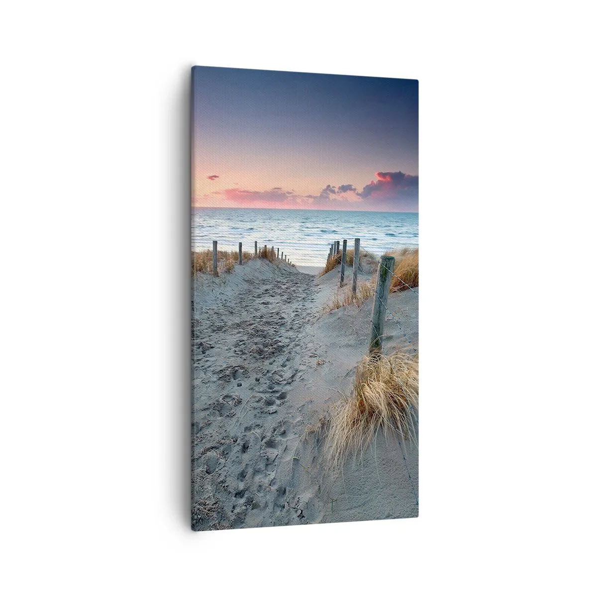 Schilderen op canvas - Je liet een regenboog van licht stralend... - 55x100 cm