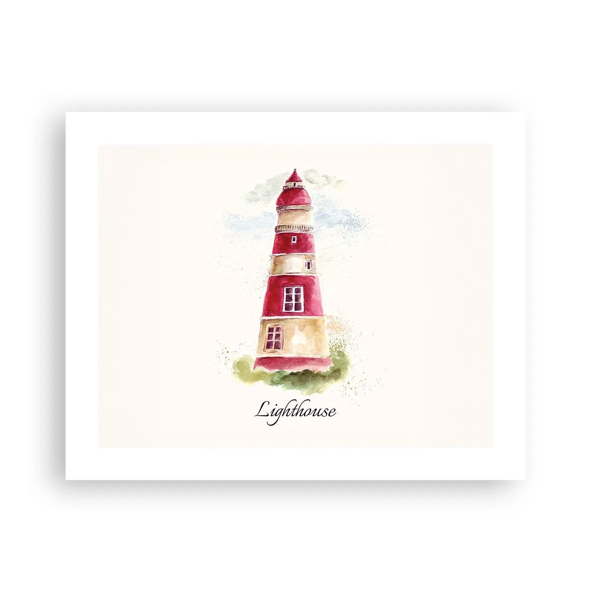 Poster - Er is altijd goed weer in de buurt - 50x40 cm