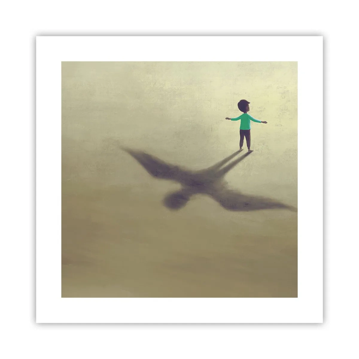 Poster - De held van de toekomst - 40x40 cm