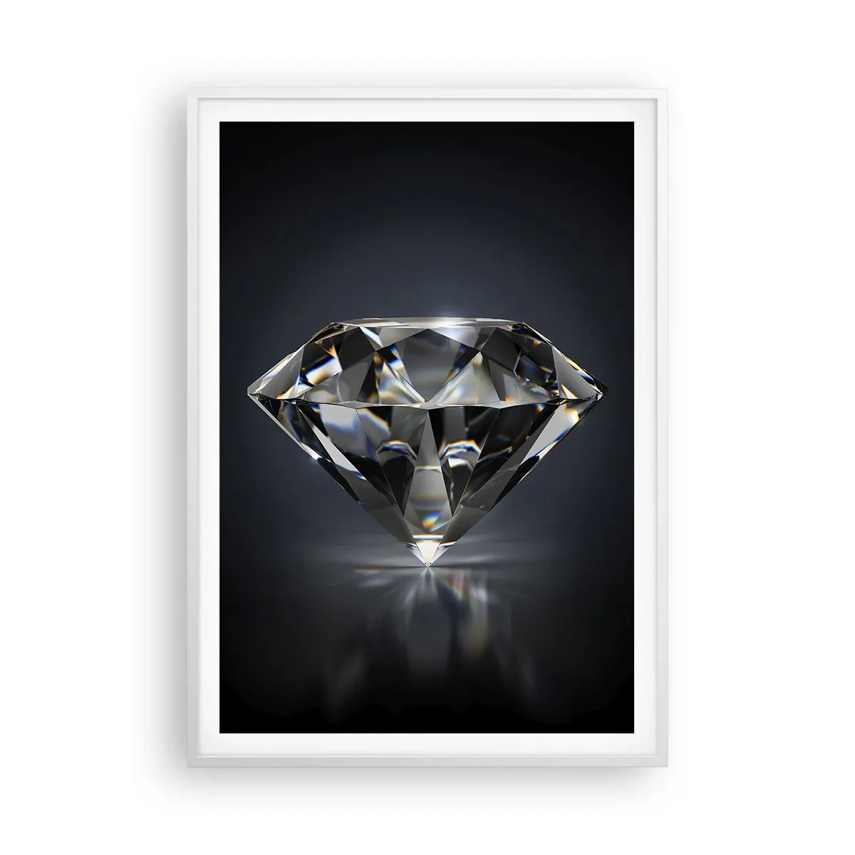 Poster in een witte lijst - Beste vriendinnen - 70x100 cm