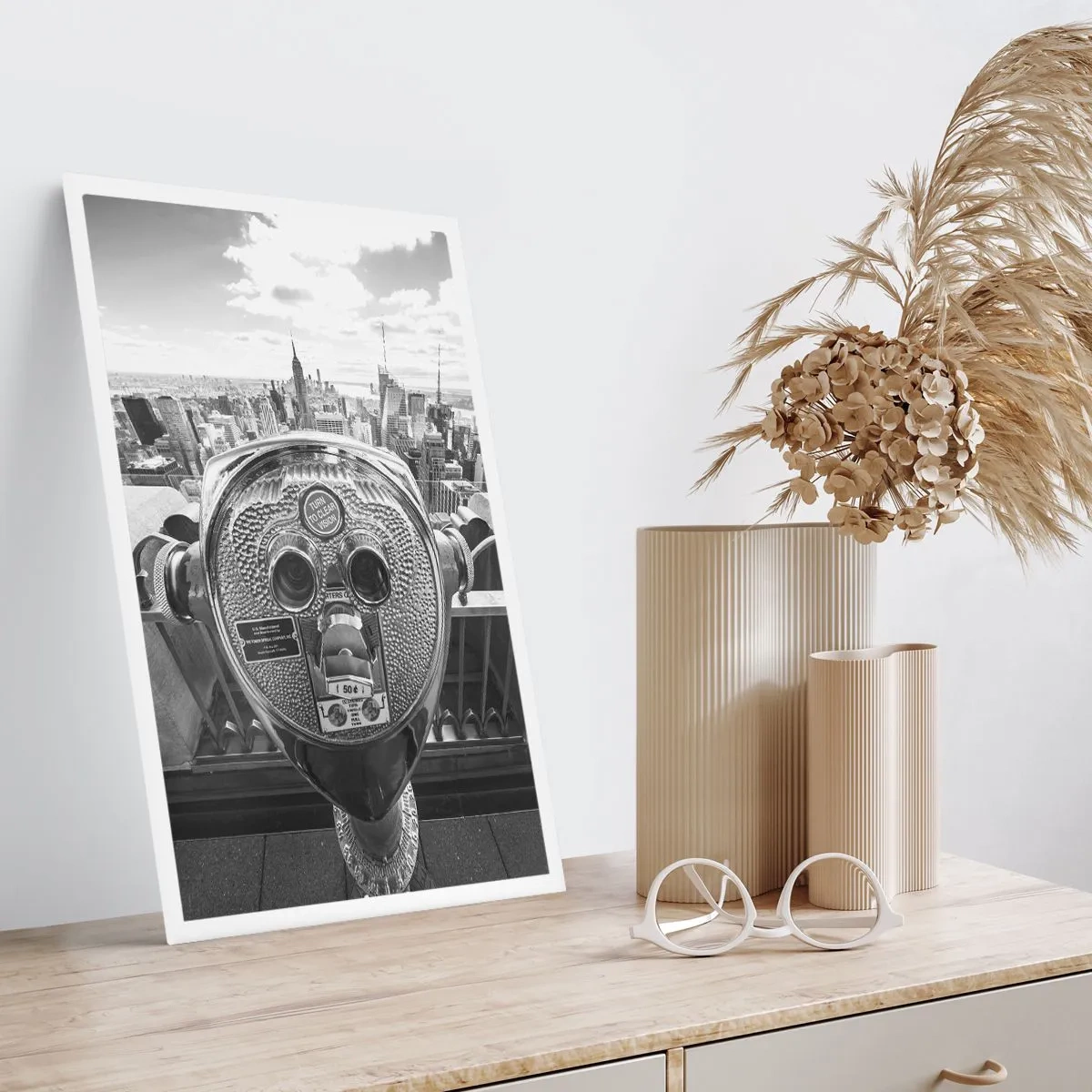 Poster - Stad boven de steden - 30x40 cm