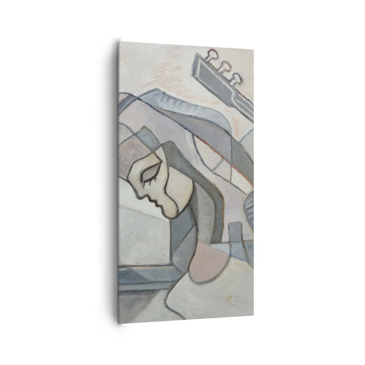 Schilderen op canvas - In de kracht van muziek - 65x120 cm