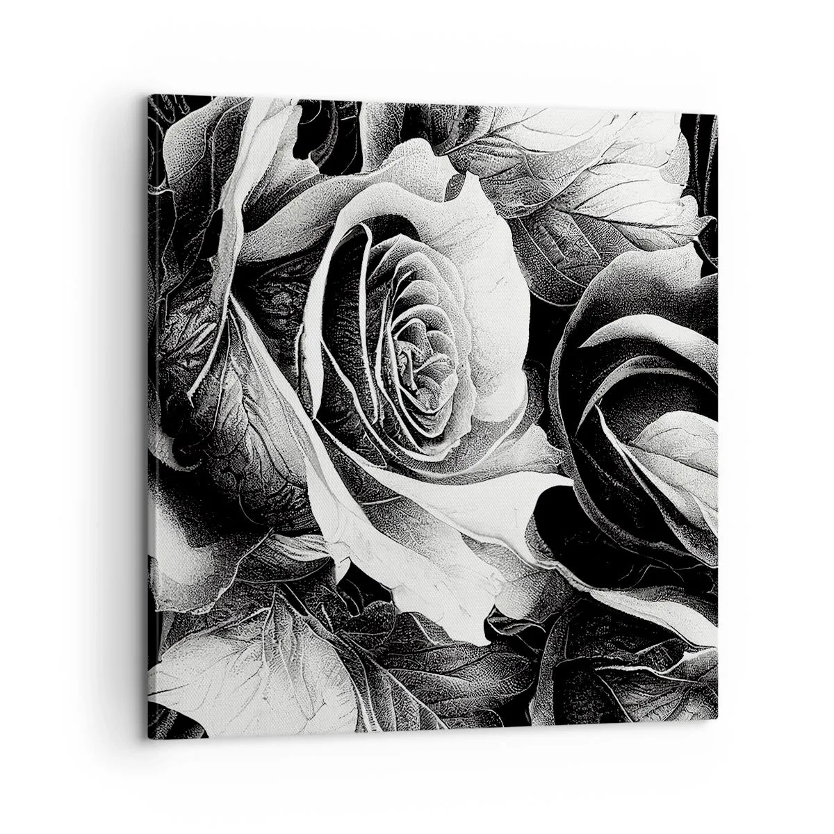 Schilderen op canvas - Altijd een koningin - 60x60 cm