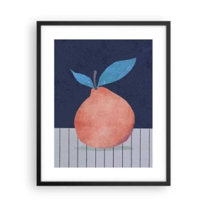 Poster in een zwarte lijst - Convexiteit en vlak - 40x50 cm