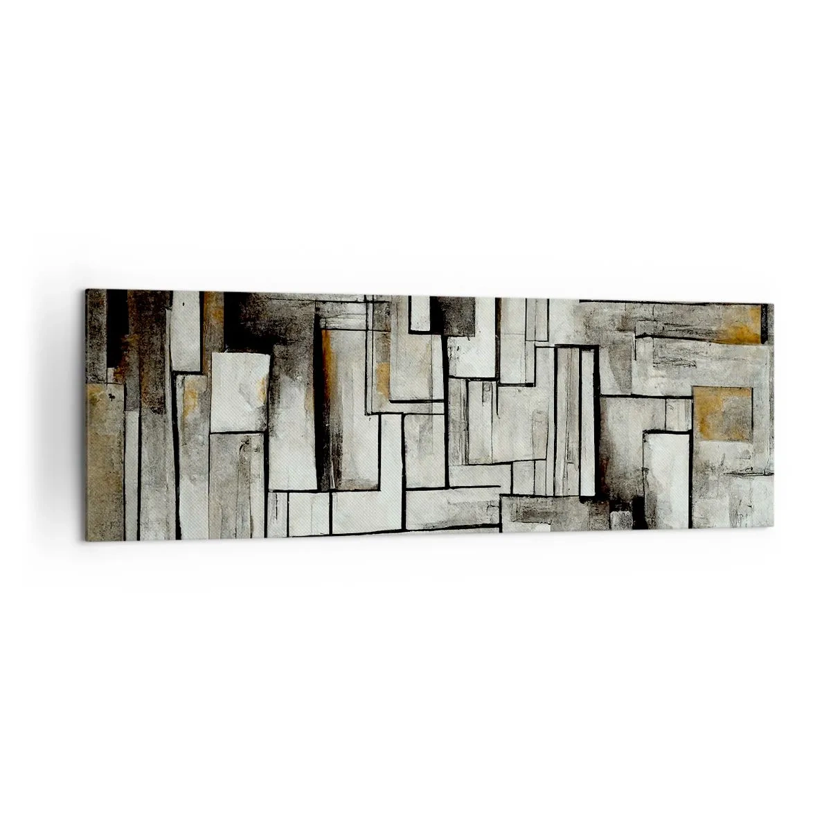 Schilderen op canvas - De kracht van eenvoud - 160x50 cm
