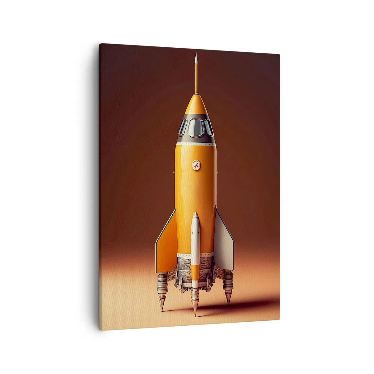 Schilderen op canvas - Het begint met een droom - 50x70 cm