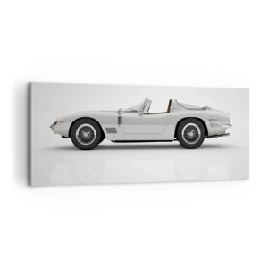 Schilderen op canvas - Belofte van plezier - 100x40 cm