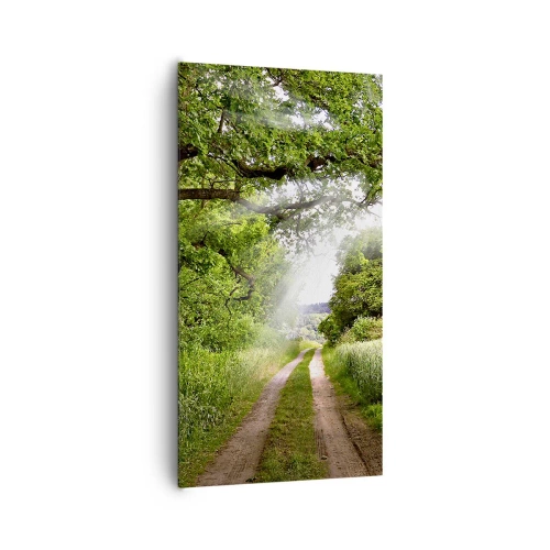Schilderen op canvas - Et in Arcadia ego - 65x120 cm