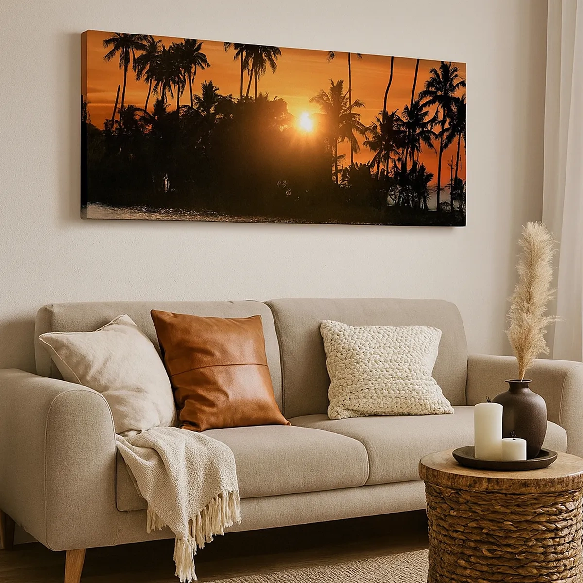 Schilderen op canvas - Tijd om te ontspannen - 30x30 cm