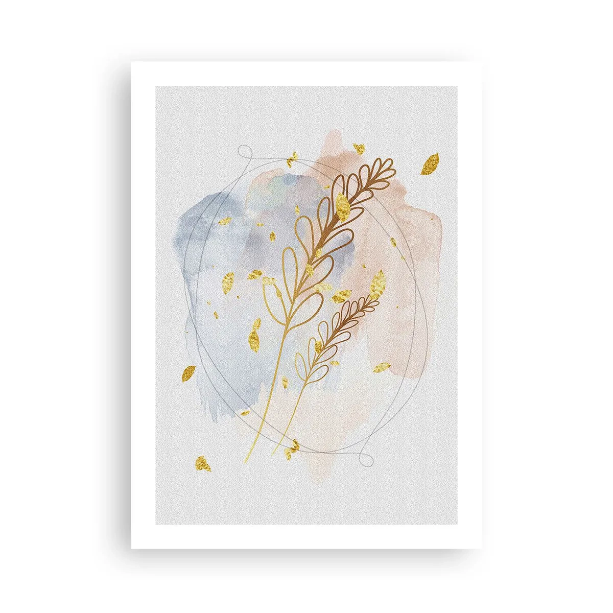 Poster - Gouden explosie - 50x70 cm