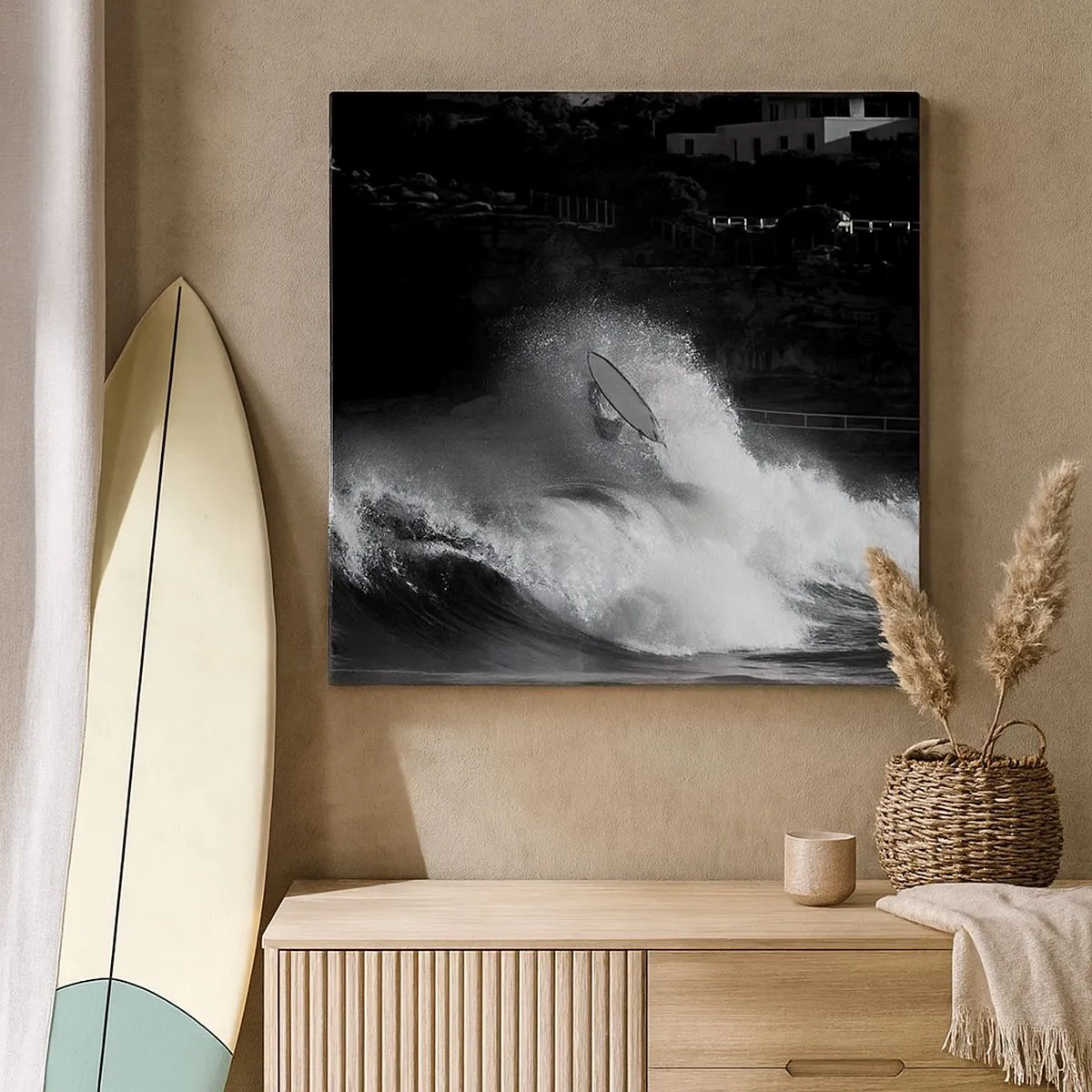 Schilderen op canvas - Uitdaging aanvaard! - 30x30 cm