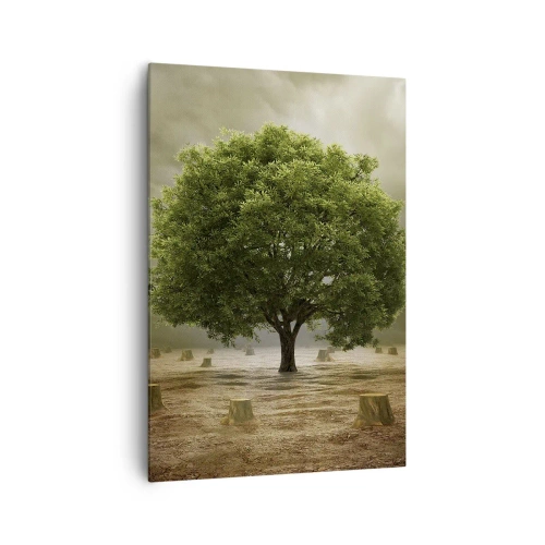 Schilderen op canvas - Alle hoop - 70x100 cm