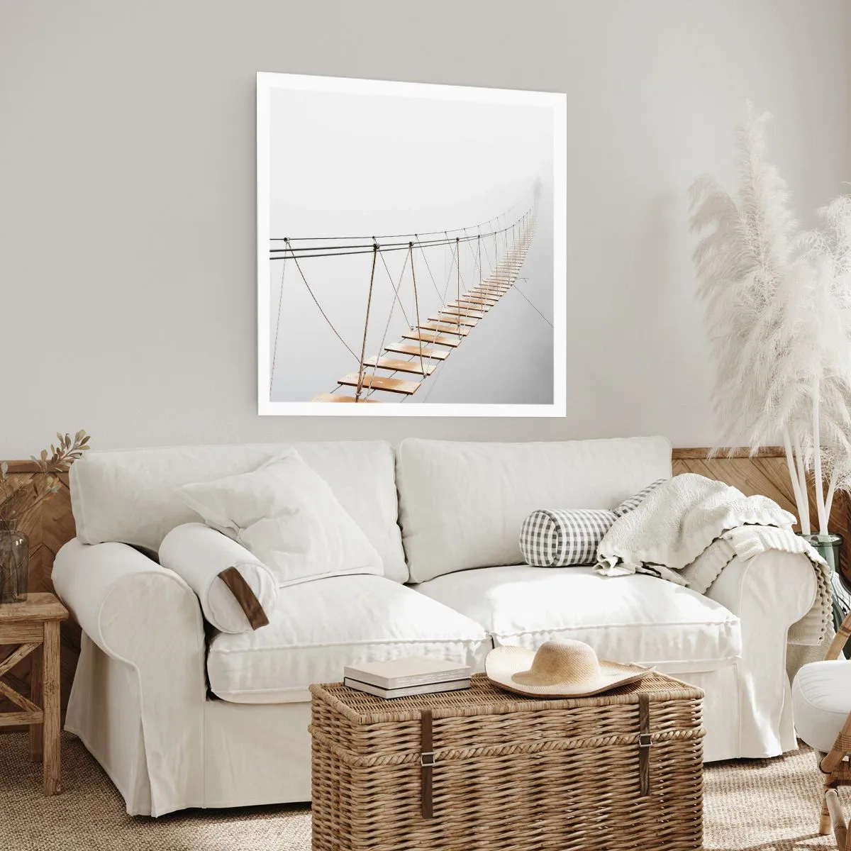 Poster - Waar zal het je brengen? - 60x60 cm