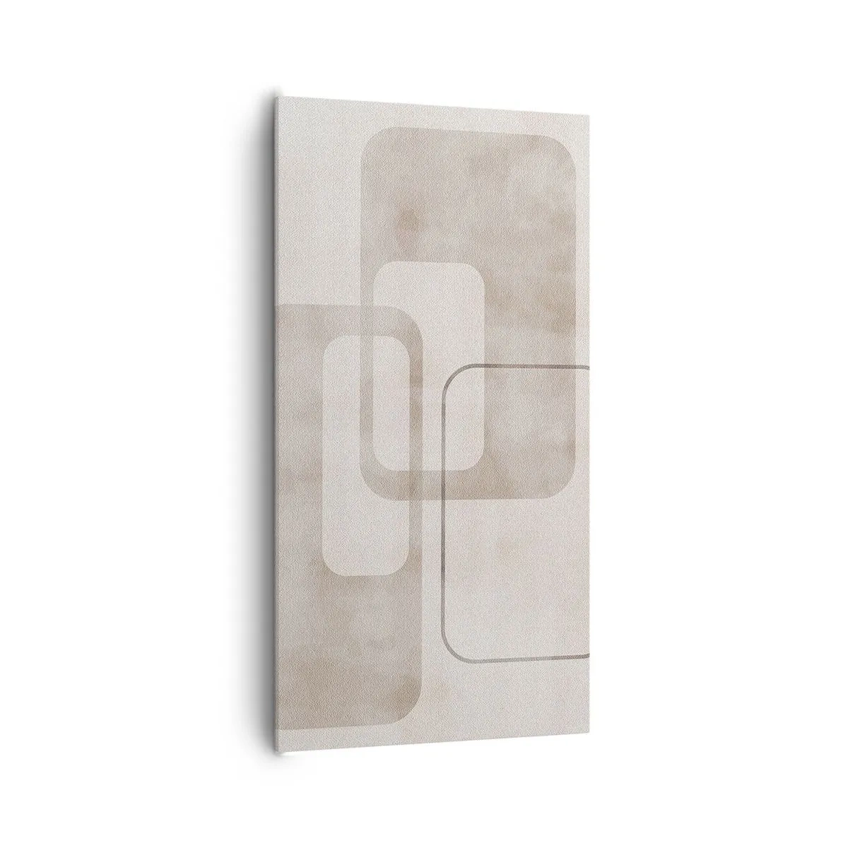 Schilderen op canvas - Geometrische voeg - 65x120 cm