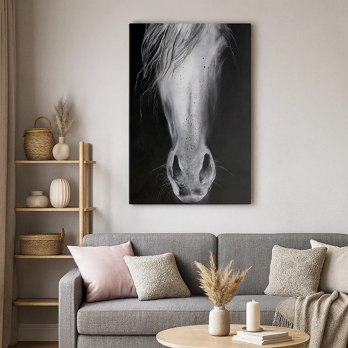 Schilderen op canvas - Verleidelijke blik - 50x70 cm