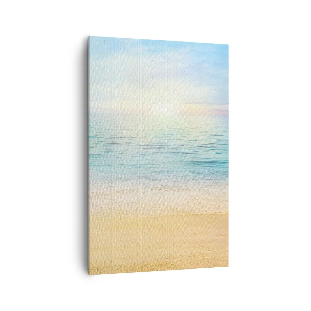 Schilderen op canvas - Groot blauw - 80x120 cm